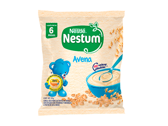 Ministro Molesto Mediana Nestlé® NESTUM® Avena 6 meses, bolsita | Baby and Me México