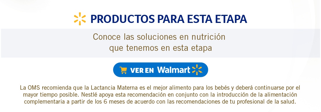 Nutrición para tu pequeño | 0 a 6 meses | Walmart