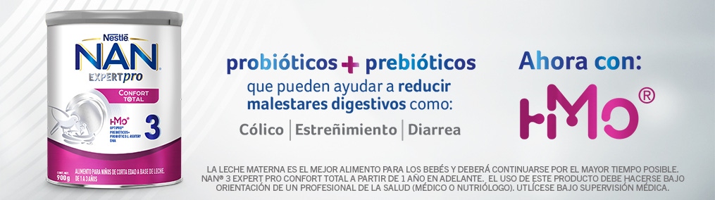 Probioticos en NAN 3 Confort Total