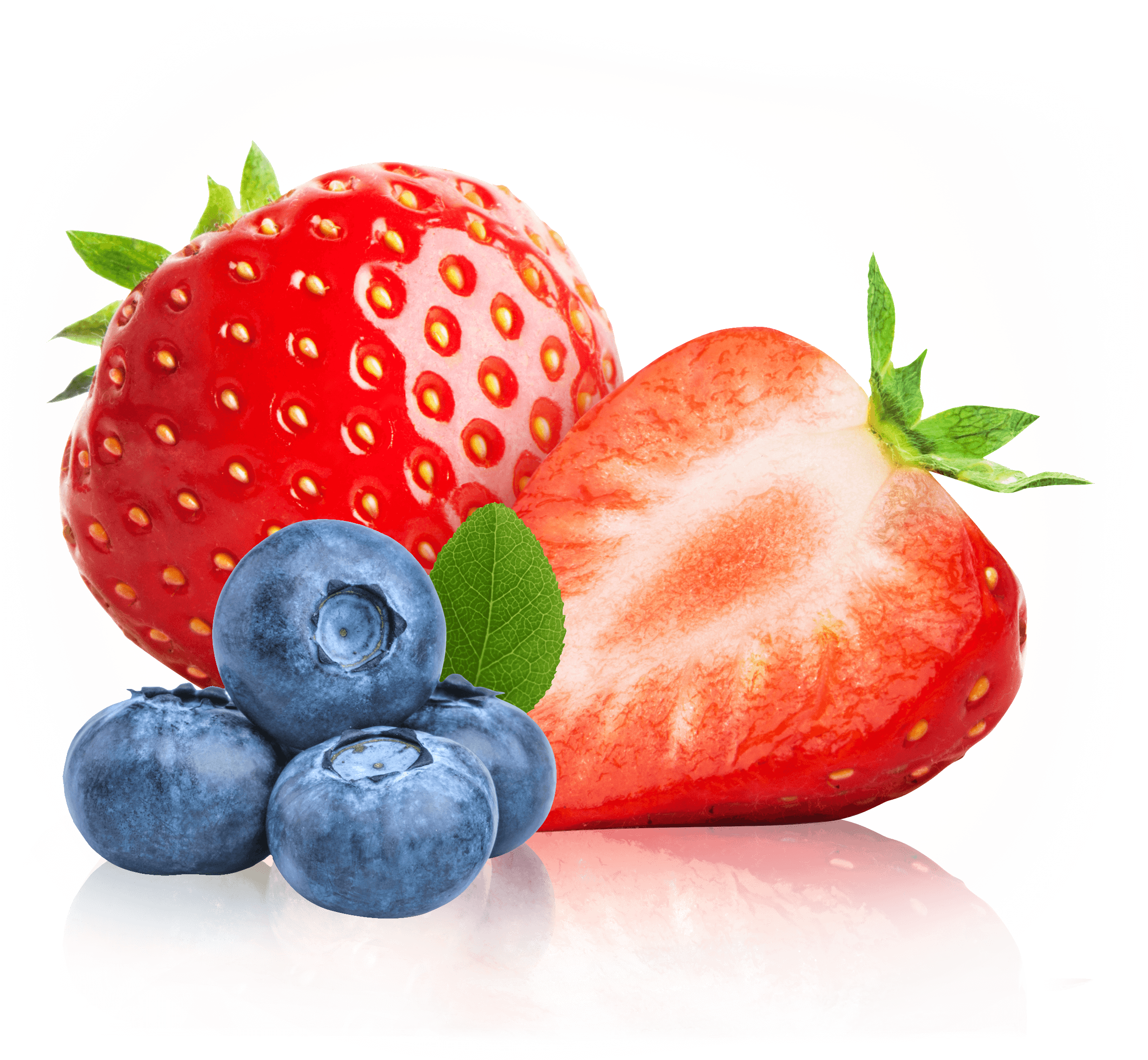 fresas y moras azules versión mobile
