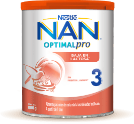 NAN®3 Baja en Lactosa - Probiótico L. Confortis