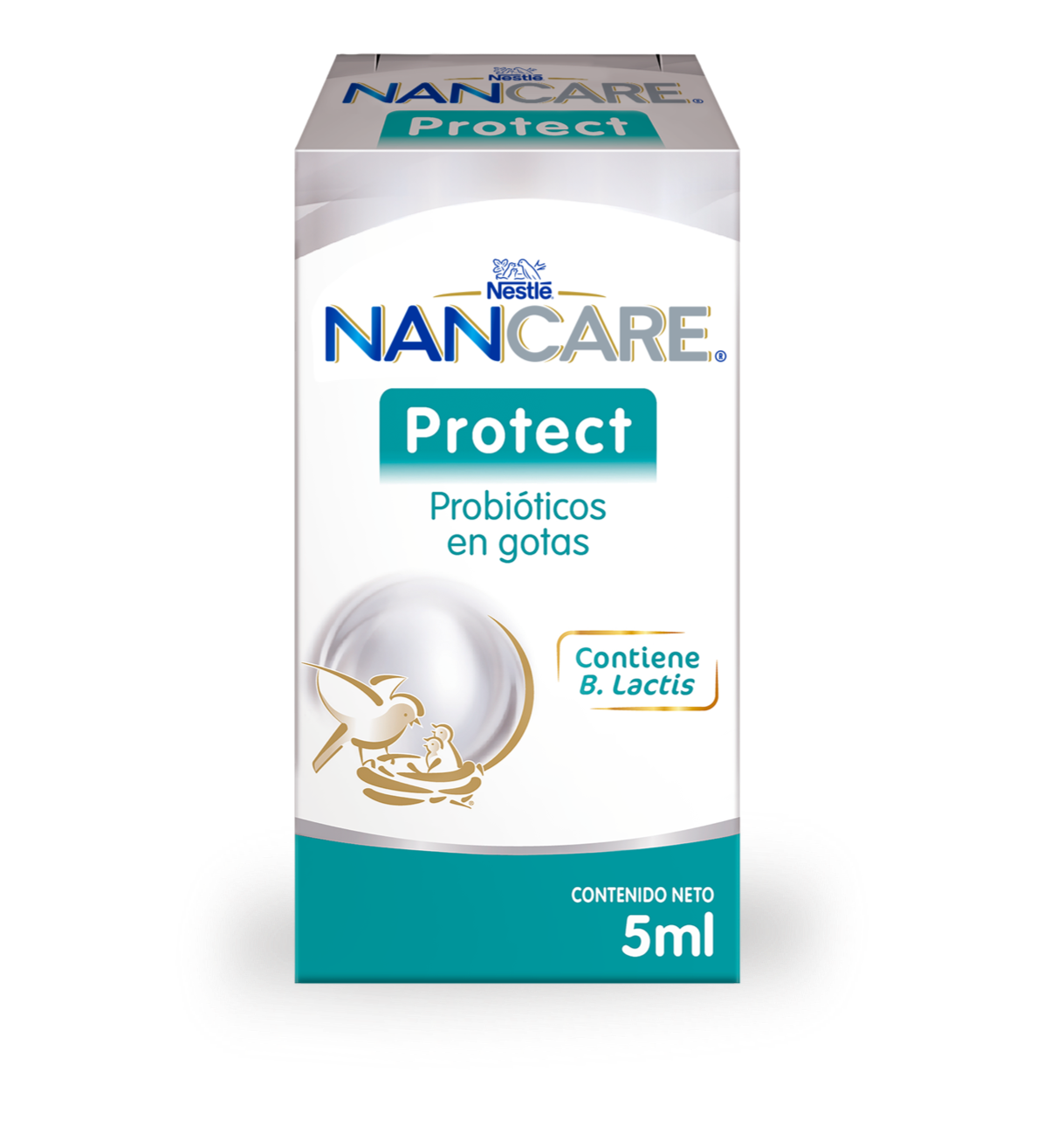 Nestlé® NANCARE PROTECT Probióticos en gotas contiene B. Lactis