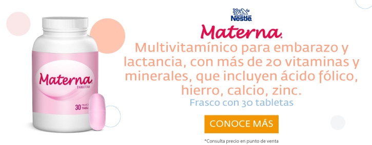 NESTLÉ® MATERNAL NUTRITION para embarazo y lactancia, más de 20 vitaminas y minerales