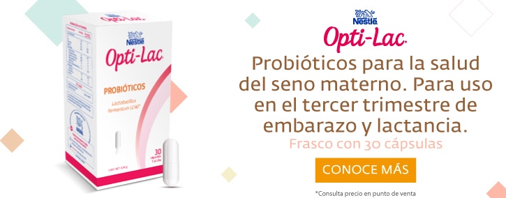 Optilac probióticoa para la salud del seno materno