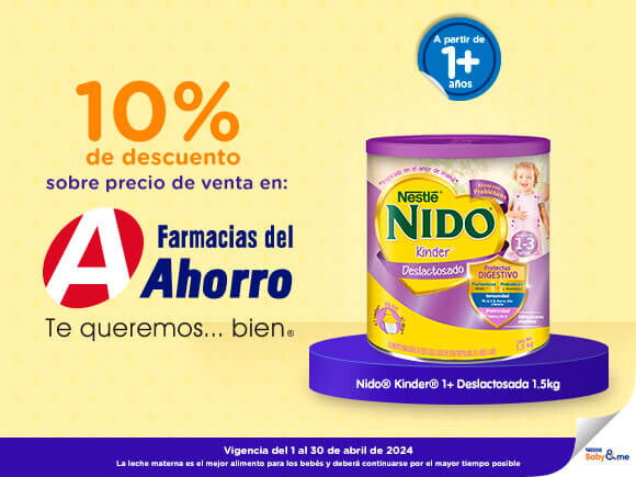 Promociones - NIDO KINDER DESLACTOSADA - Farmacias del Ahorro