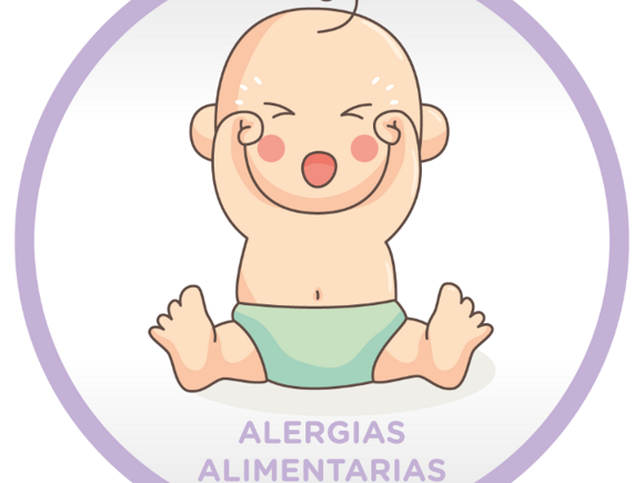 Bebé llorando, un síntoma de alergias alimentarias
