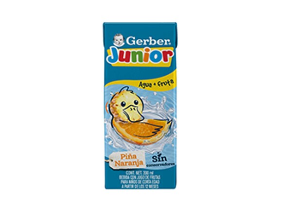 Gerber® Junior Bebida de Piña y naranja Etapa 4