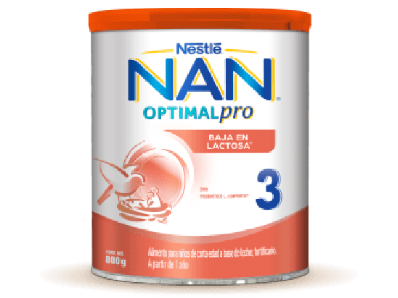 NAN® 3 Baja en Lactosa