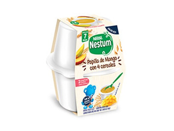 Nestum® Papilla de mango con 4 cereales