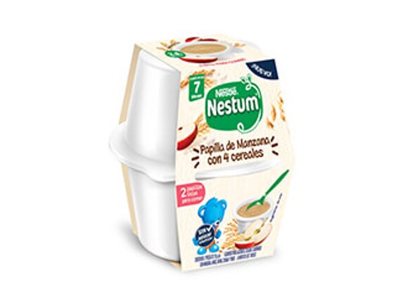 Nestum® Papilla de manzana con 4 cereales