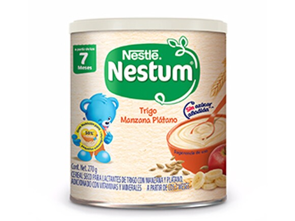 Nestum® Cereal Trigo con Manzana y Plátano