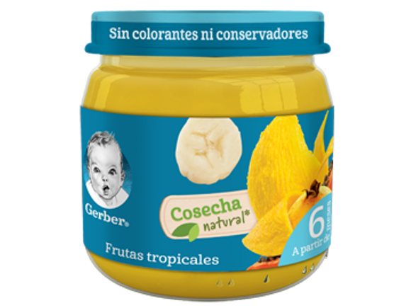 Gerber® Cosecha Natural Frutas Tropicales 