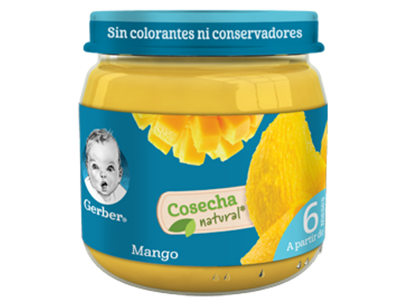Gerber® Cosecha Natural Mango Papilla 113g x12