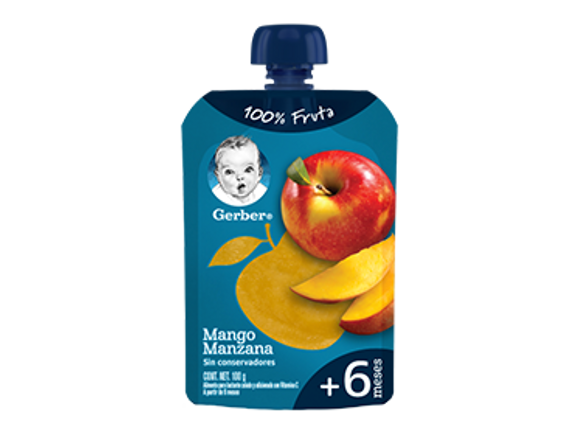 Gerber® Mango Manzana Baby Pouch 100g