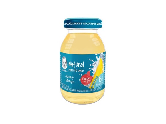 Gerber® Bebida Hidratante Toque de Fruta de Mango Etapa 2 de 175ml 