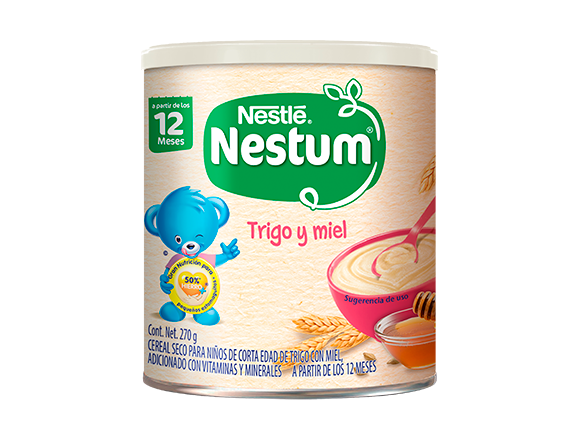 Nestlé® NESTUM® Trigo con Miel 12 meses					