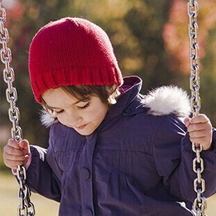 Niño en el parque