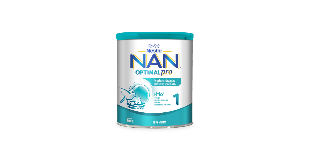 Fórmula para lactantes Nan optimal pro 1 de 0 a 6 meses 1.2 kg