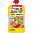 Gerber® Junior Manzana, Pera y Durazno Pouch 110 g