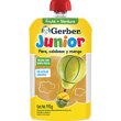 Gerber® Junior Pera Calabaza y Mango Pouch 110 g