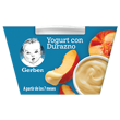 Gerber® Cosecha Natural Durazno Yogurt 115g