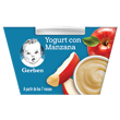 Gerber® Cosecha Natural Manzana Yogurt 115g